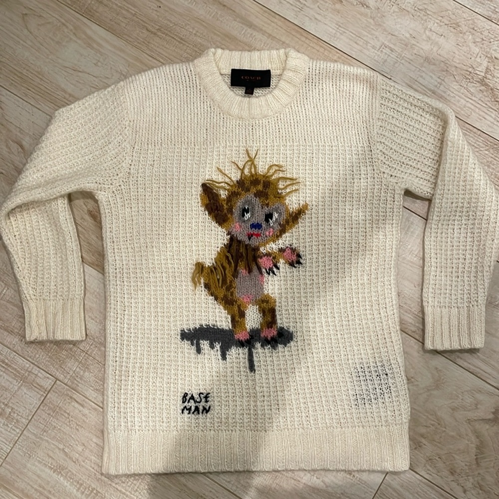 COACH X Gary BASEMAN GREMLIN sweater